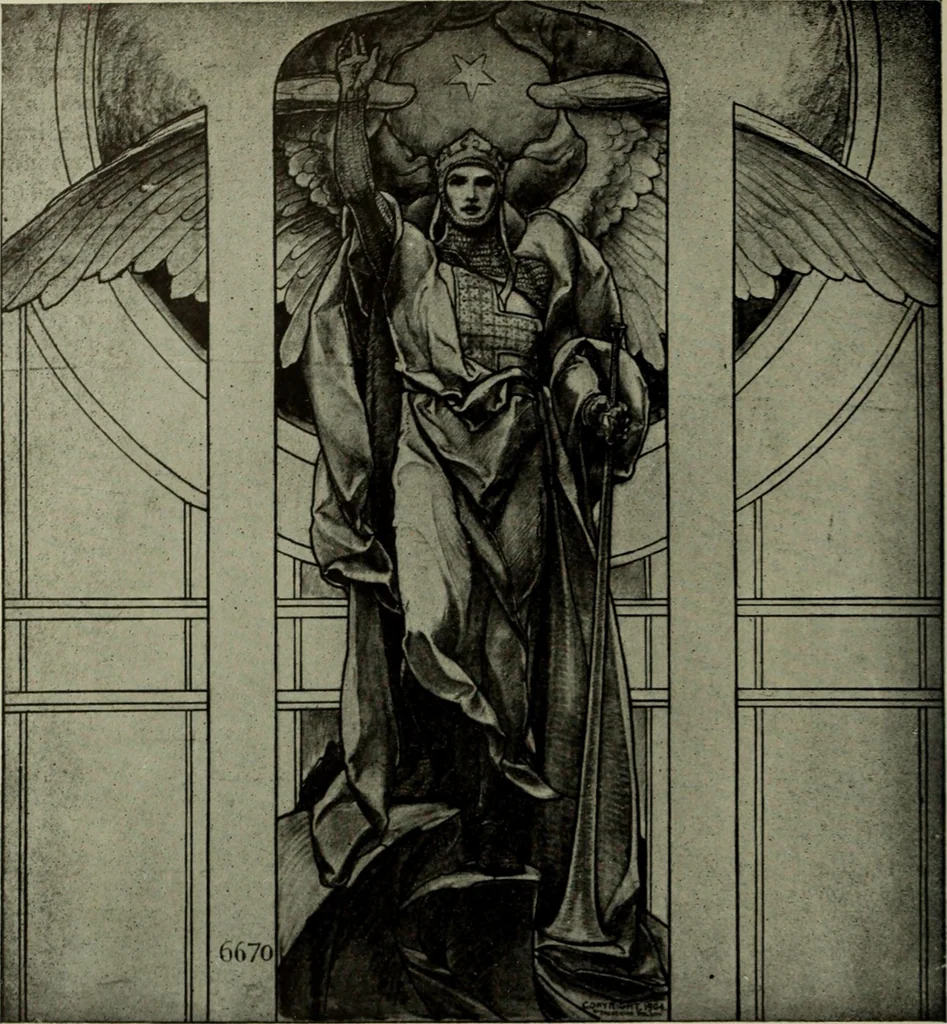 An illustration from International studio, 1897, leaf 443