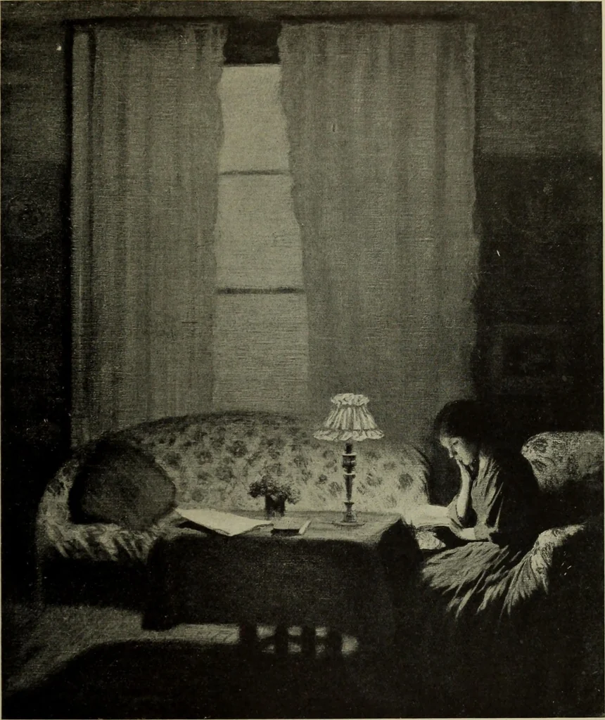 An illustration from International studio, 1897, leaf 64