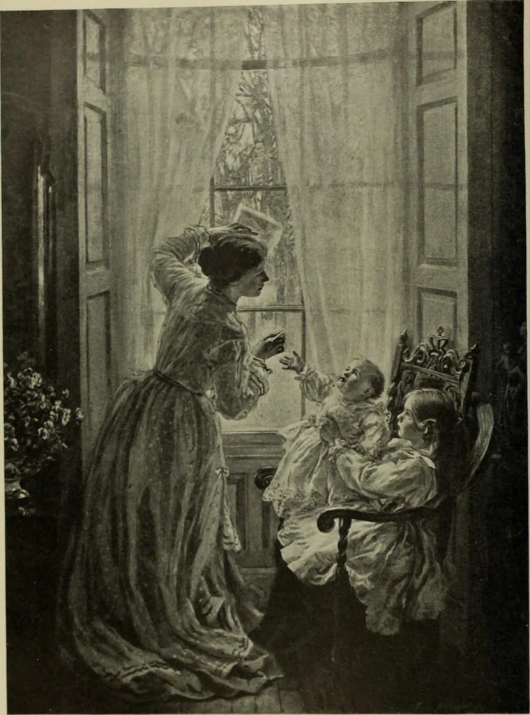An illustration from International studio, 1897, leaf 71