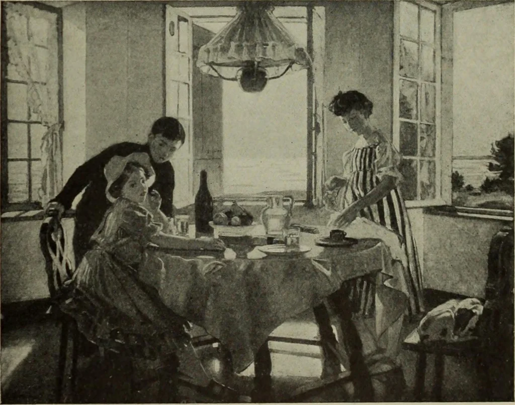 An illustration from International studio, 1897, leaf 74