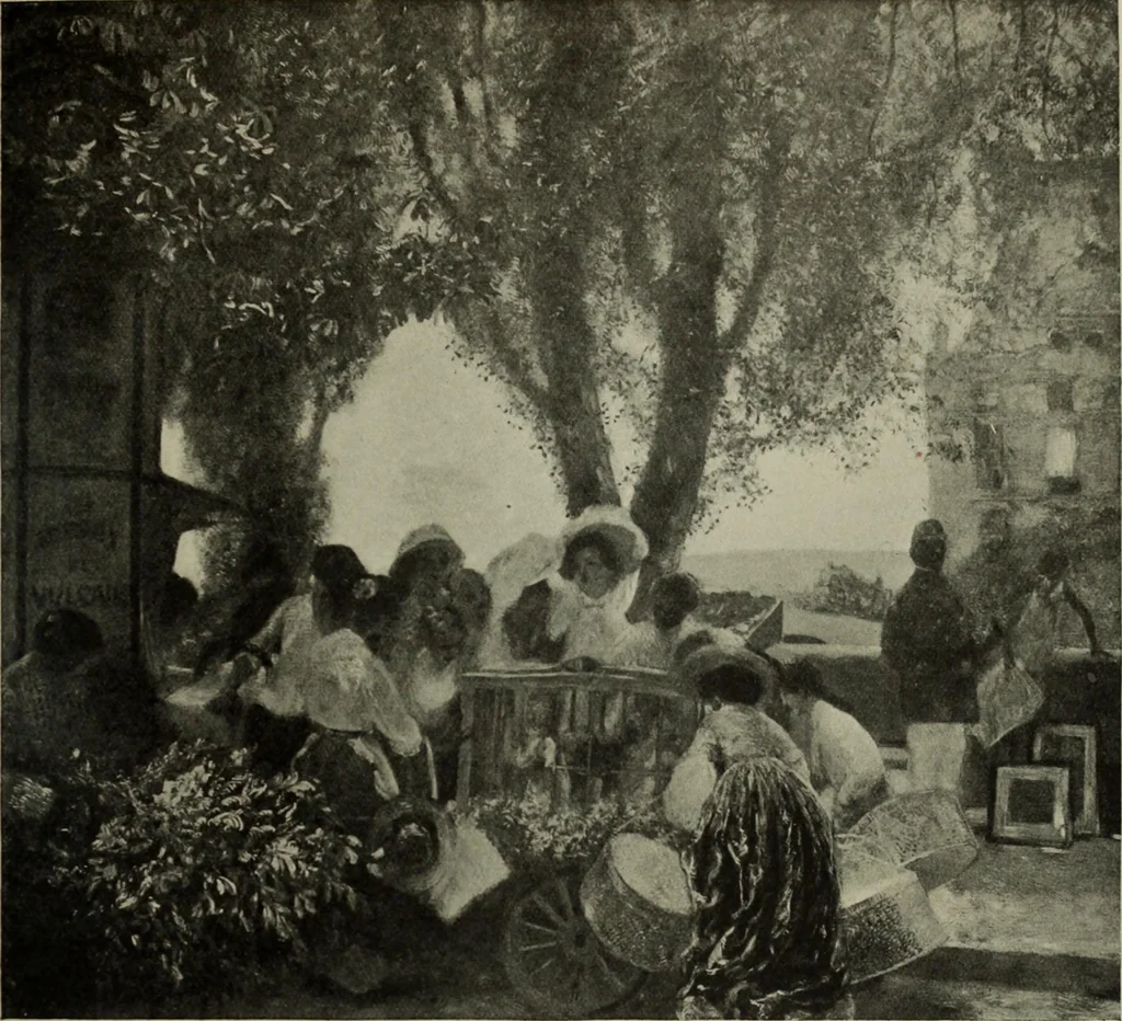An illustration from International studio, 1897, leaf 76