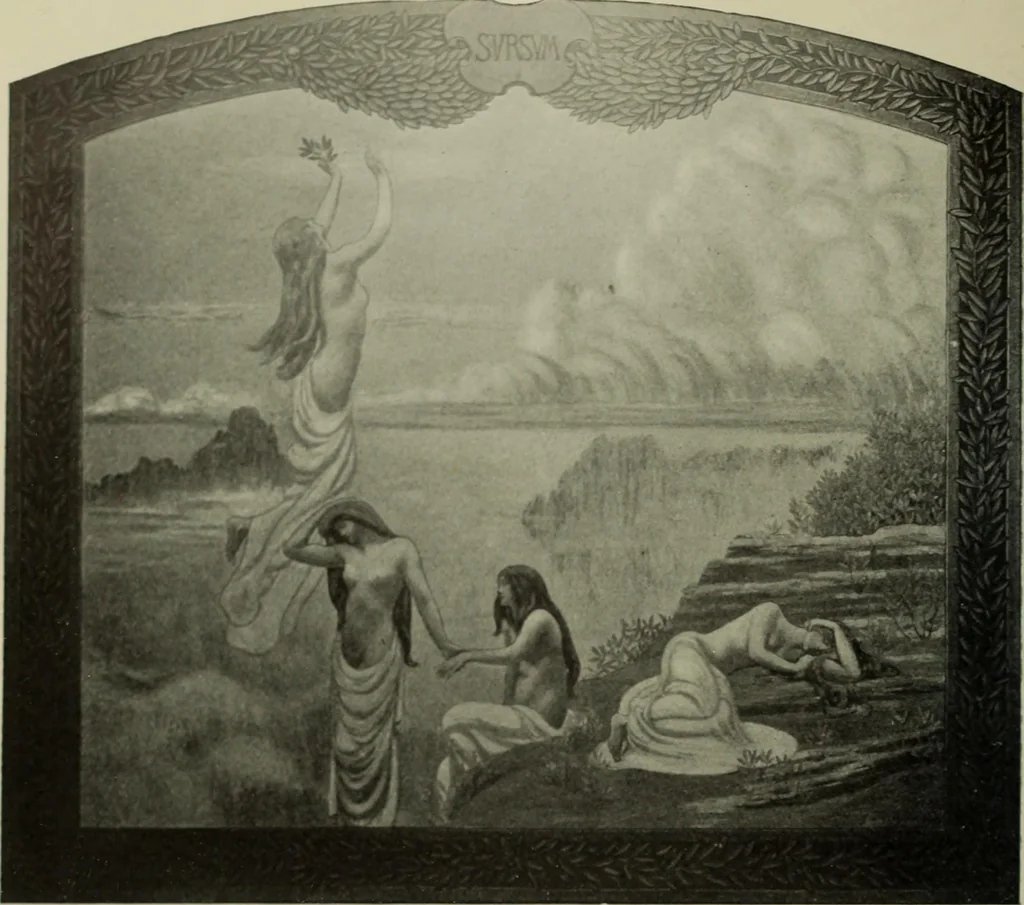 An illustration from International studio, 1897, leaf 81