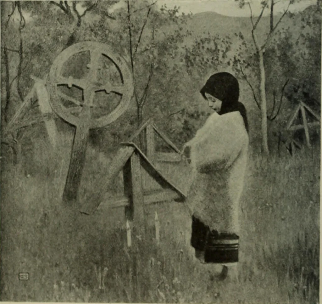 An illustration from International studio, 1897, leaf 83