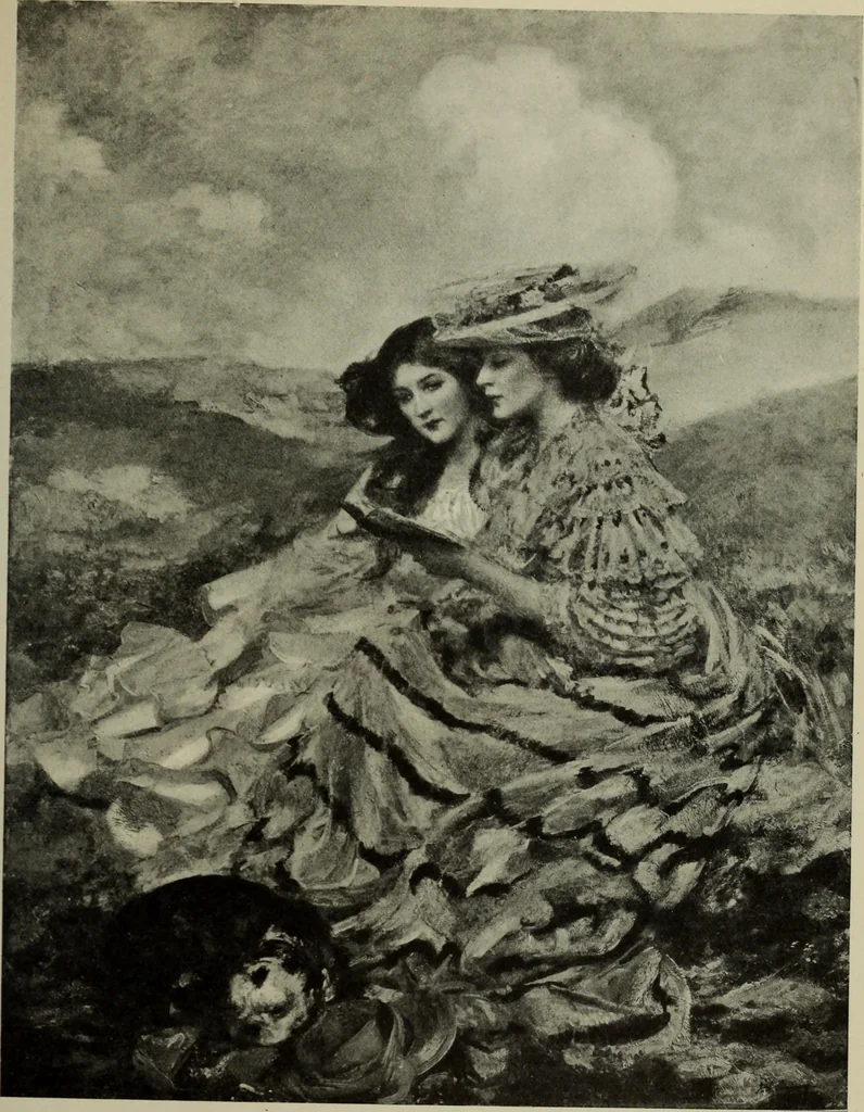 An illustration from International studio, 1897, leaf 84