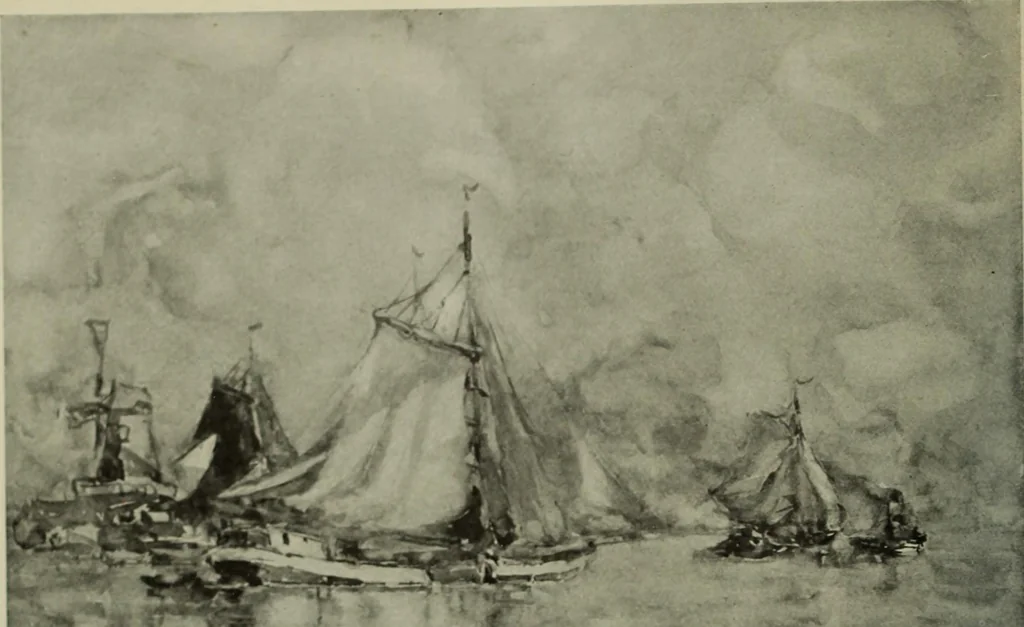 An illustration from International studio, 1897, leaf 85