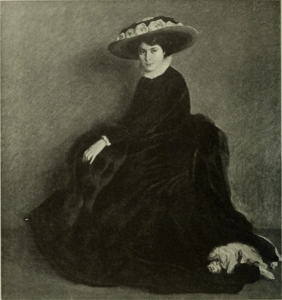 An illustration from International studio, 1897, leaf 97