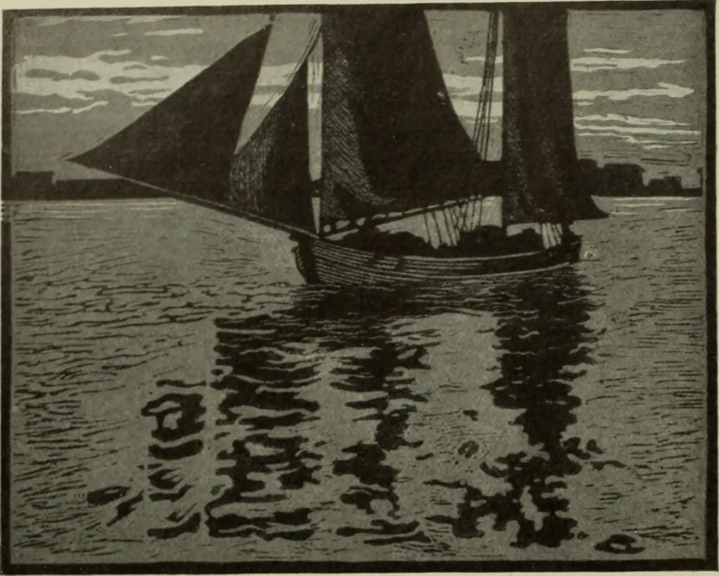 An illustration from International studio, 1897, leaf 99