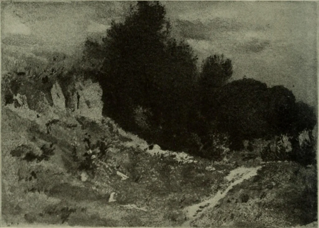 An illustration from International studio, 1897, leaf 99
