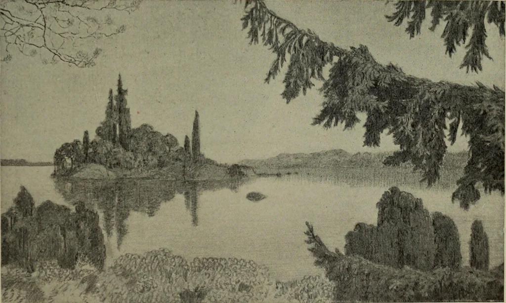 An illustration from International studio, 1897, leaf 100
