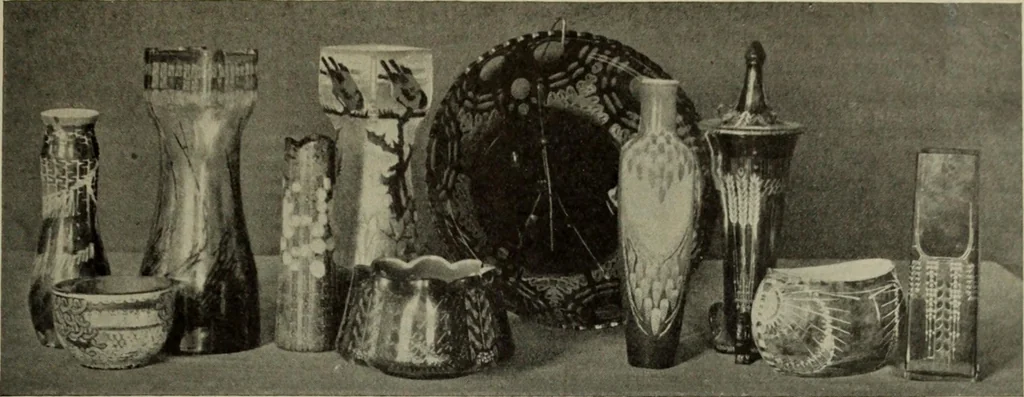 An illustration from International studio, 1897, leaf 106