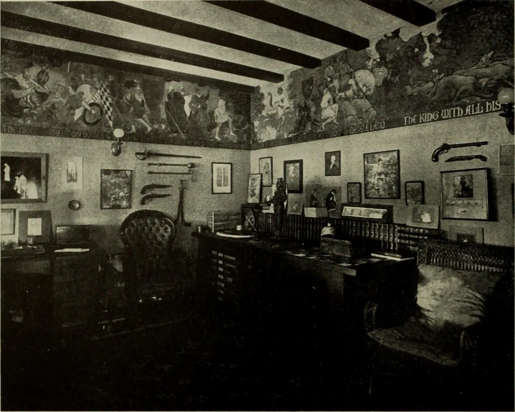 An illustration from International studio, 1897, leaf 117