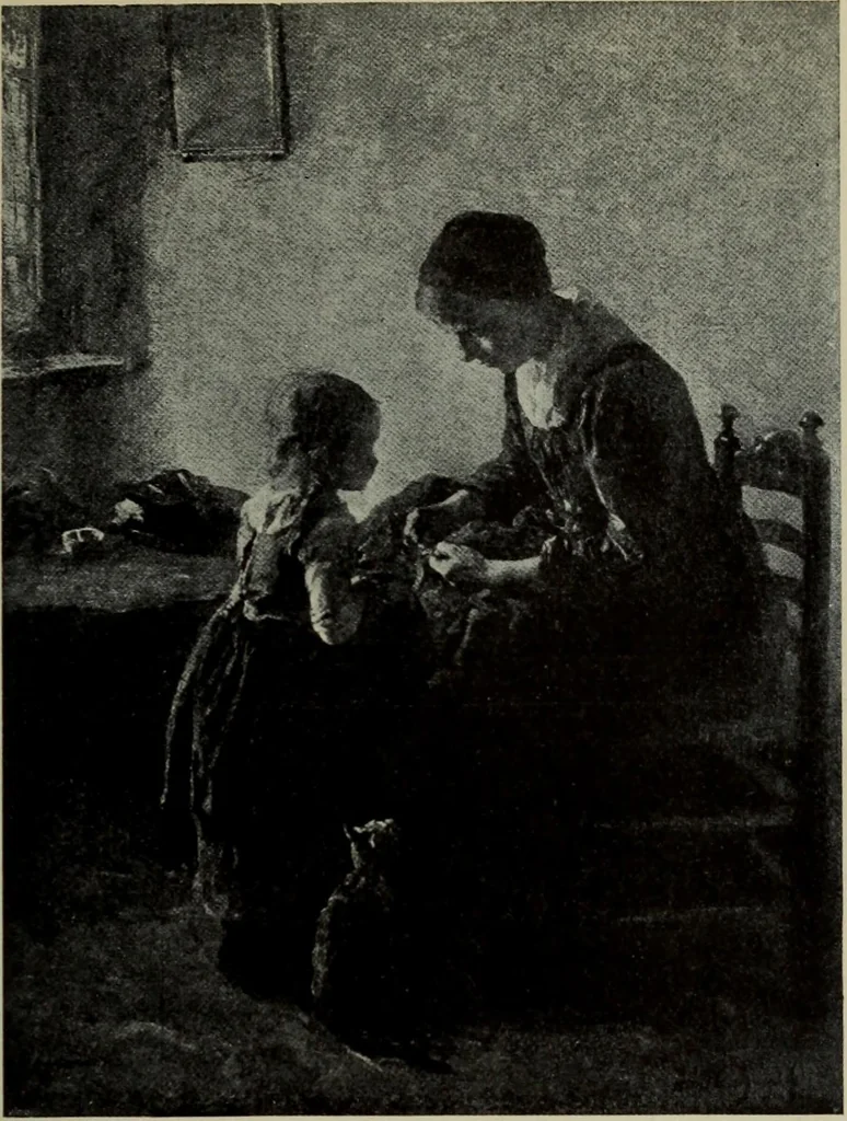 An illustration from International studio, 1897, leaf 122