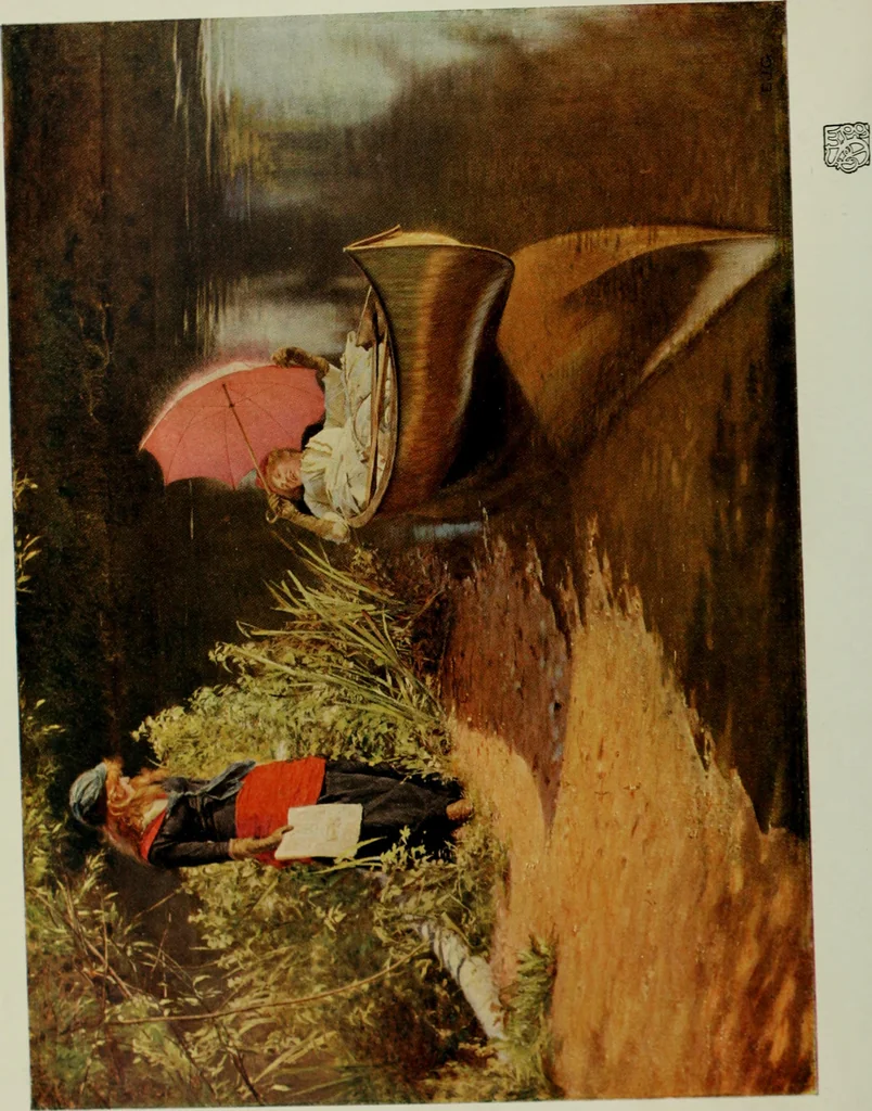 An illustration from International studio, 1897, leaf 127