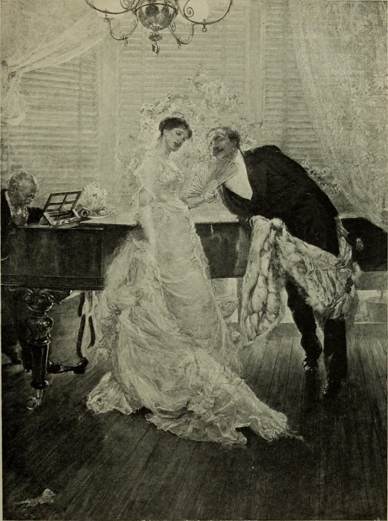 An illustration from International studio, 1897, leaf 140