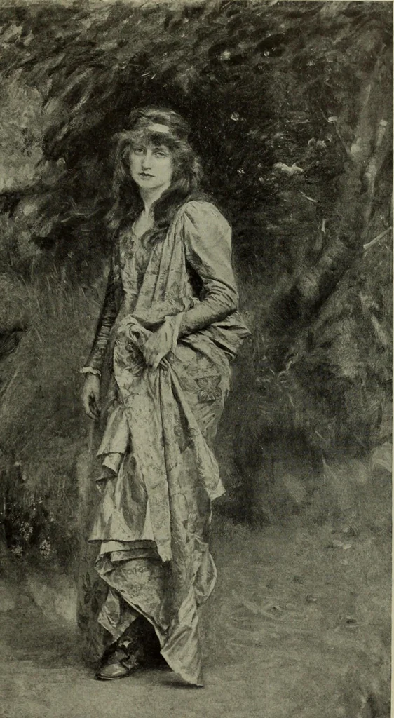 An illustration from International studio, 1897, leaf 142