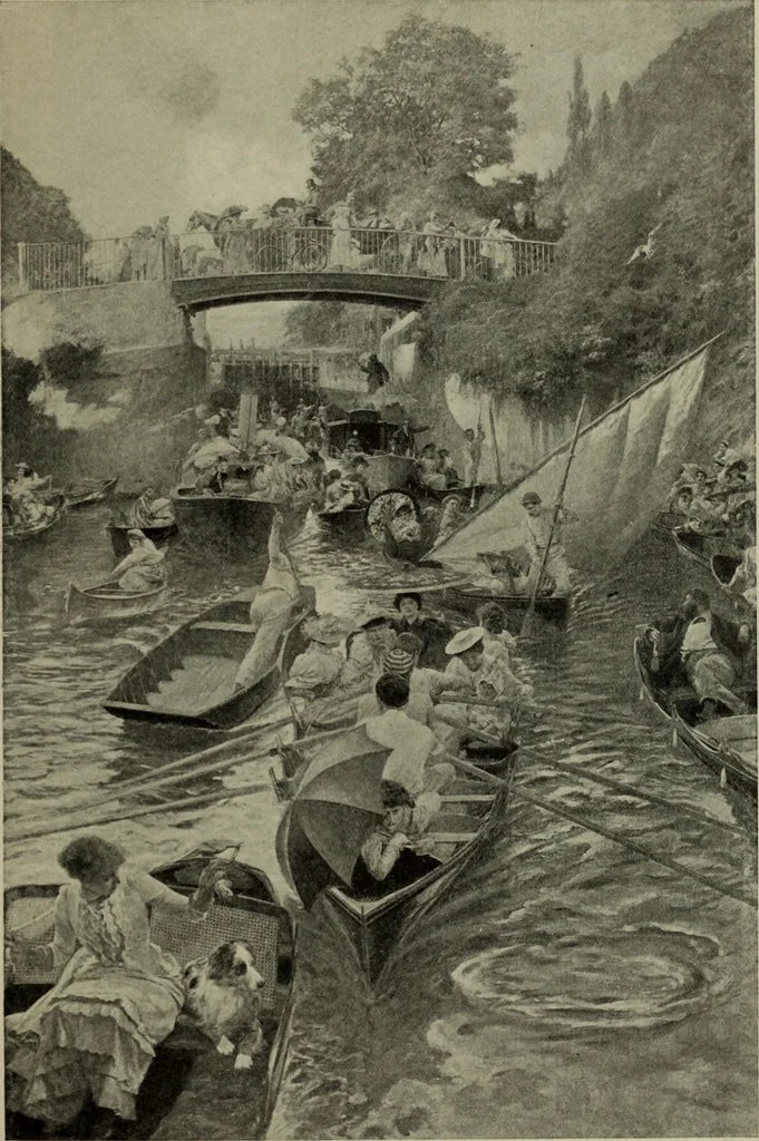 An illustration from International studio, 1897, leaf 144