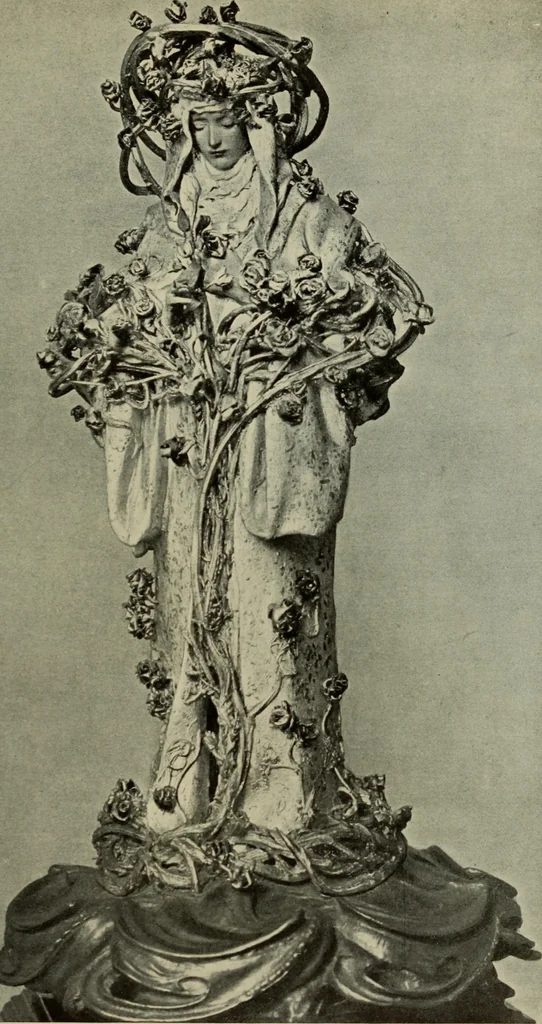 An illustration from International studio, 1897, leaf 156