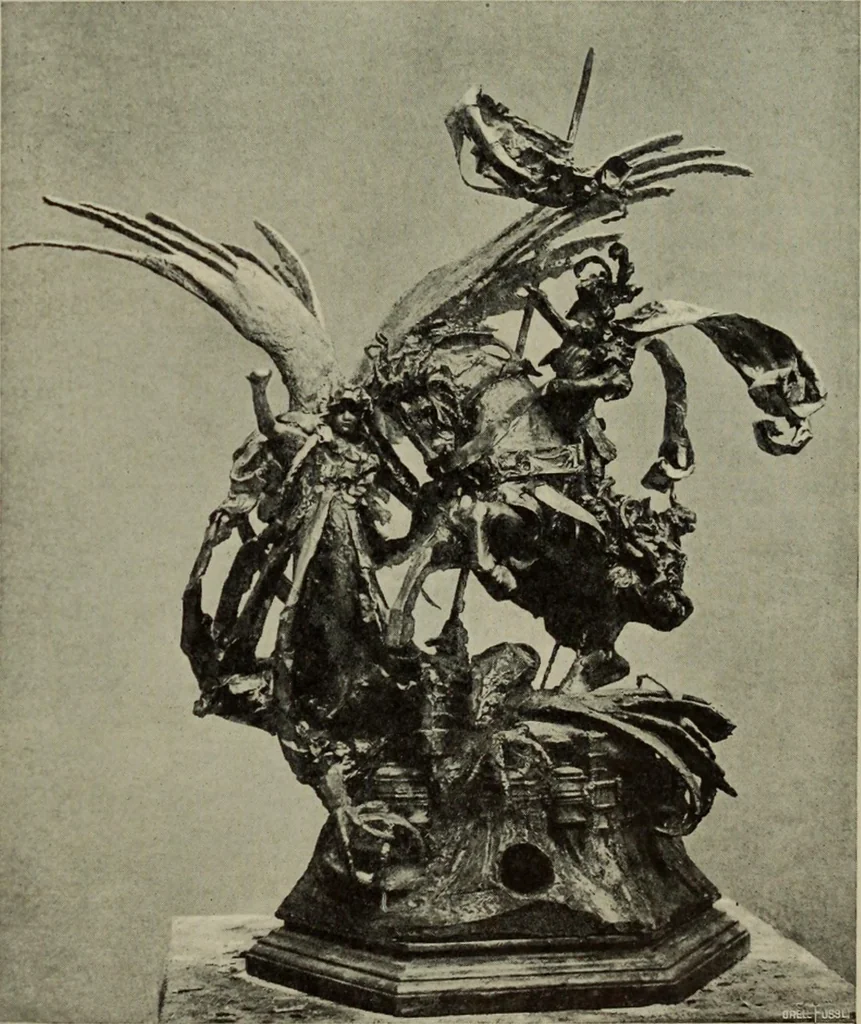 An illustration from International studio, 1897, leaf 166