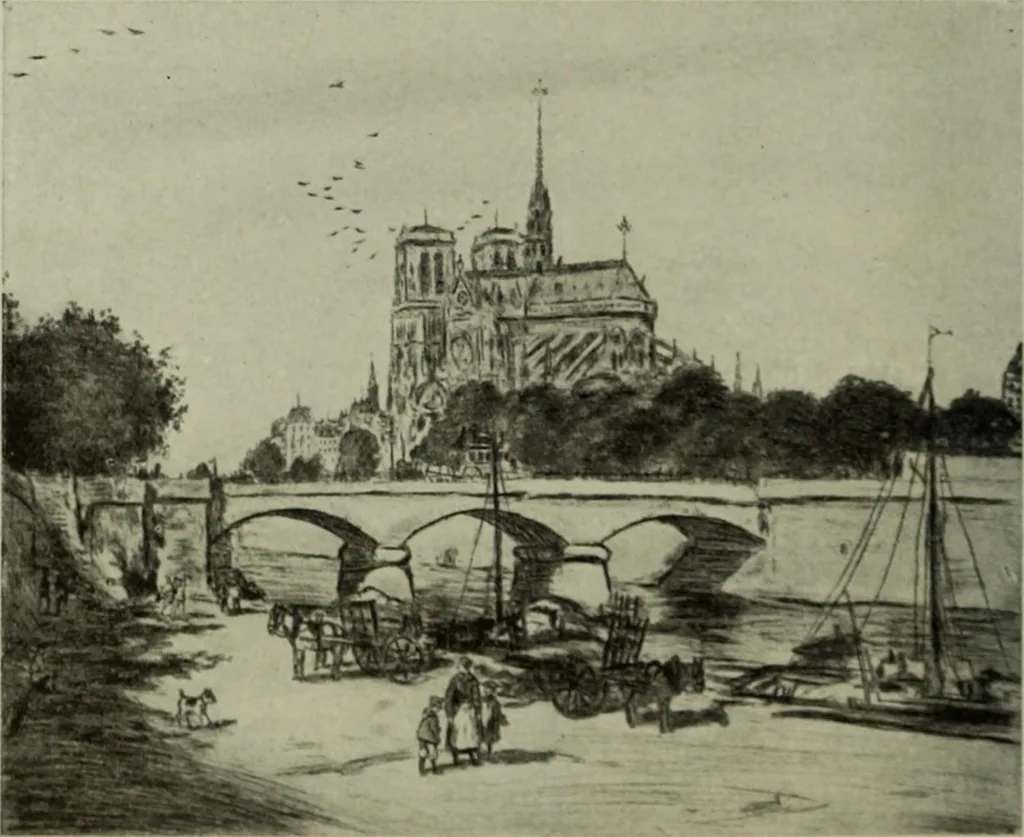 An illustration from International studio, 1897, leaf 167