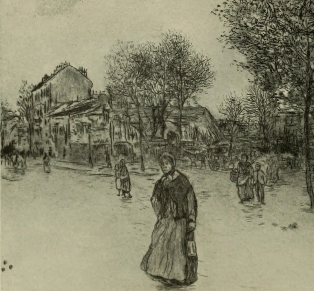 An illustration from International studio, 1897, leaf 171