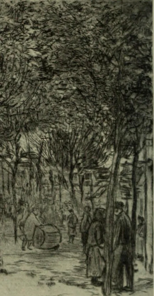 An illustration from International studio, 1897, leaf 171