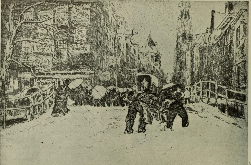 An illustration from International studio, 1897, leaf 195