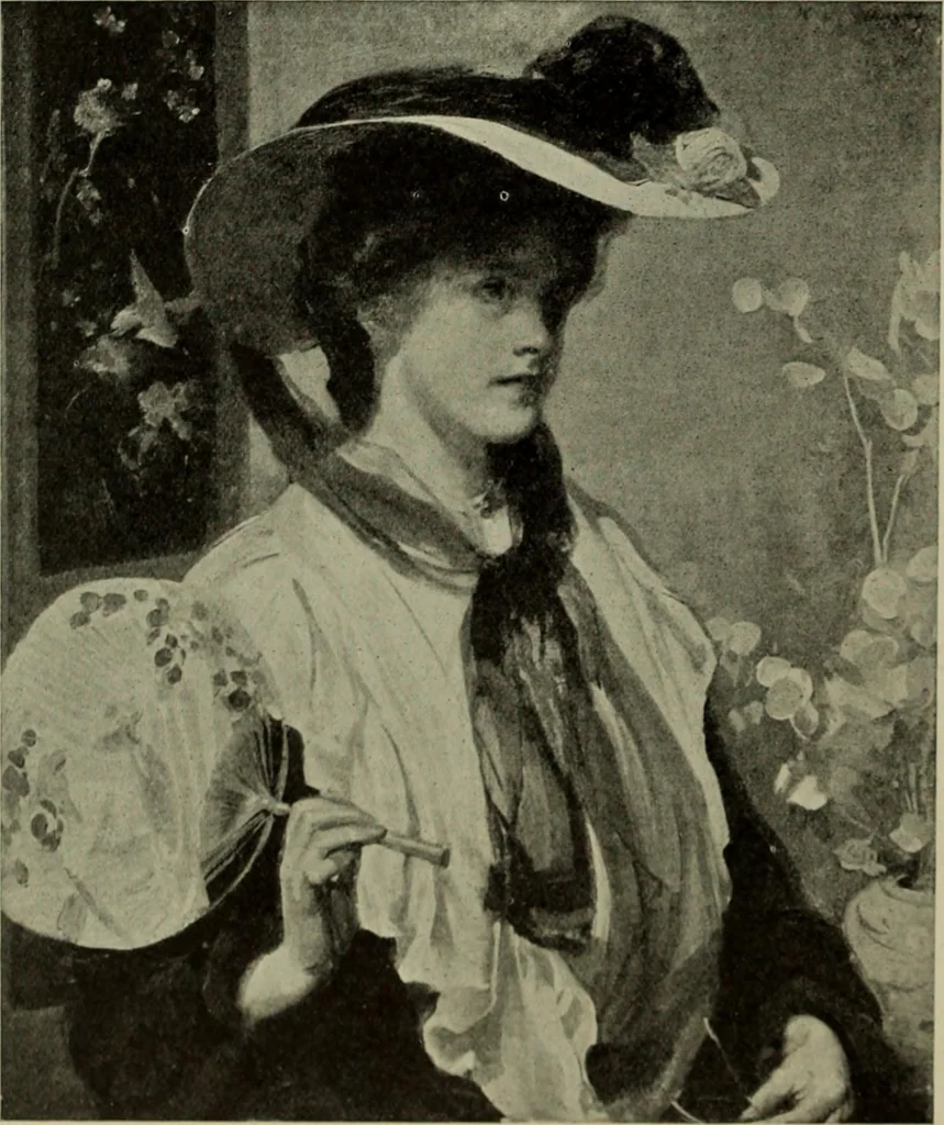 An illustration from International studio, 1897, leaf 203