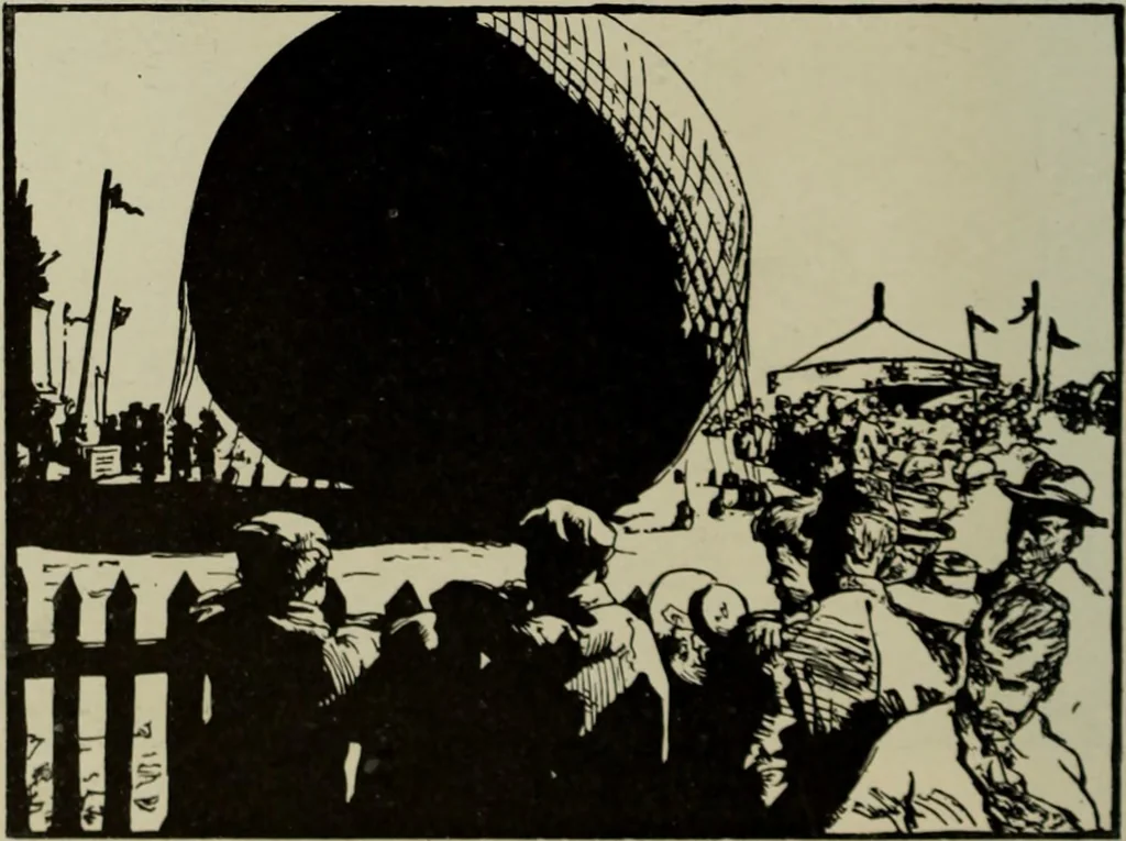 An illustration from International studio, 1897, leaf 205