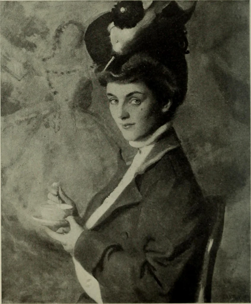 An illustration from International studio, 1897, leaf 233