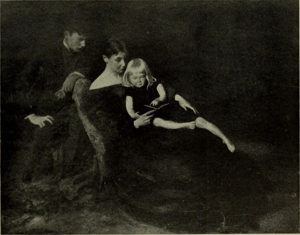 An illustration from International studio, 1897, leaf 260