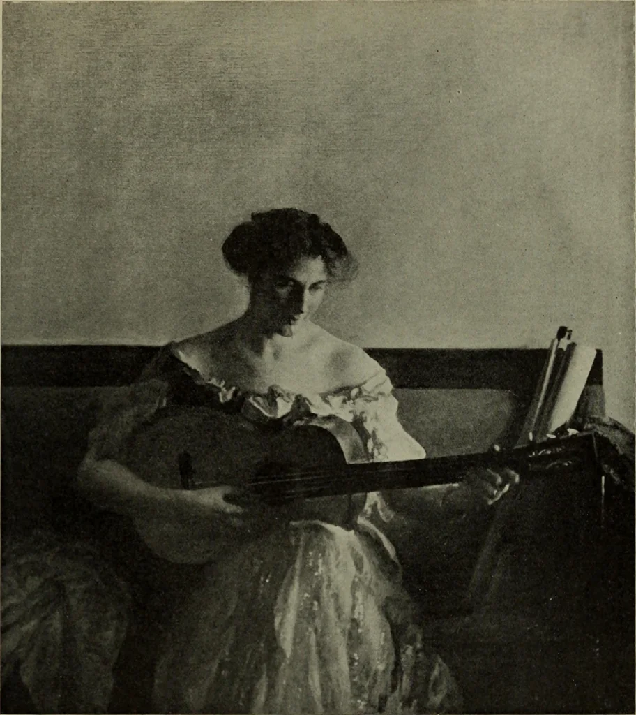 An illustration from International studio, 1897, leaf 264