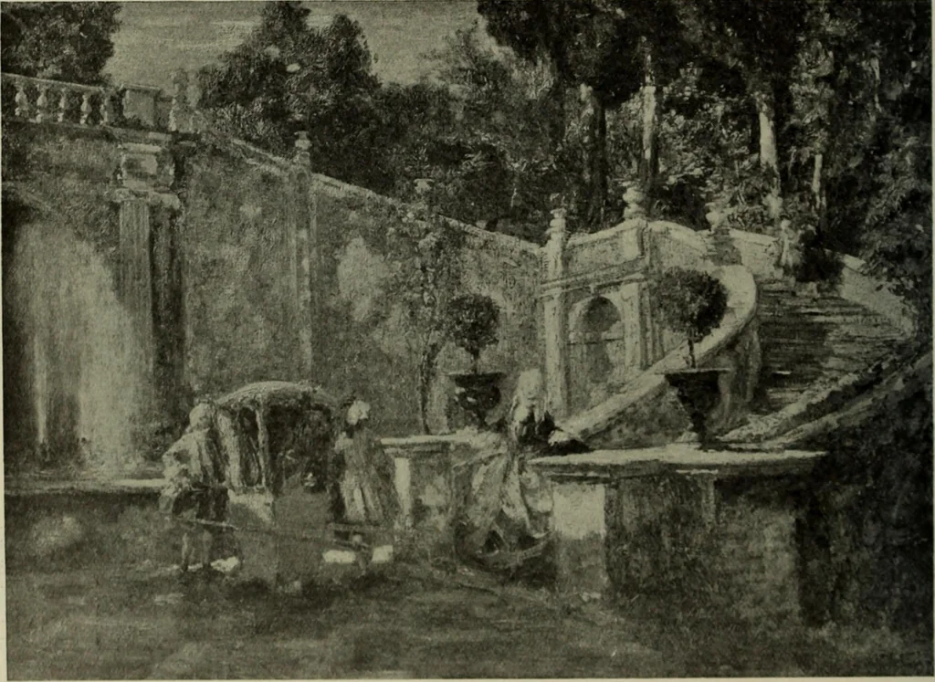 An illustration from International studio, 1897, leaf 271