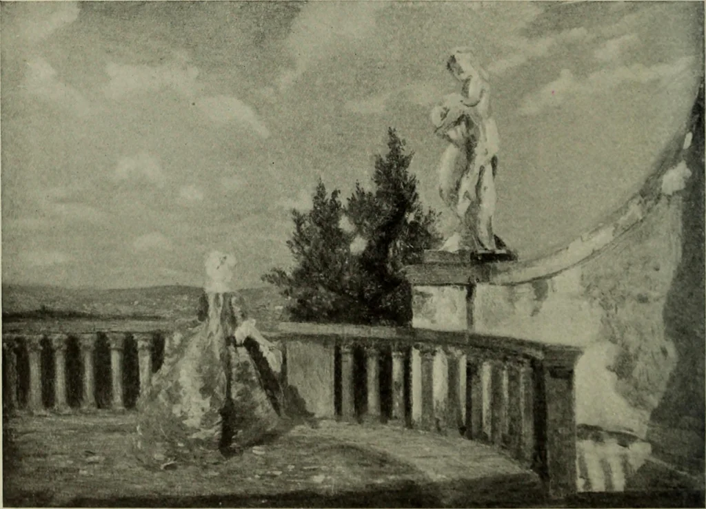 An illustration from International studio, 1897, leaf 275