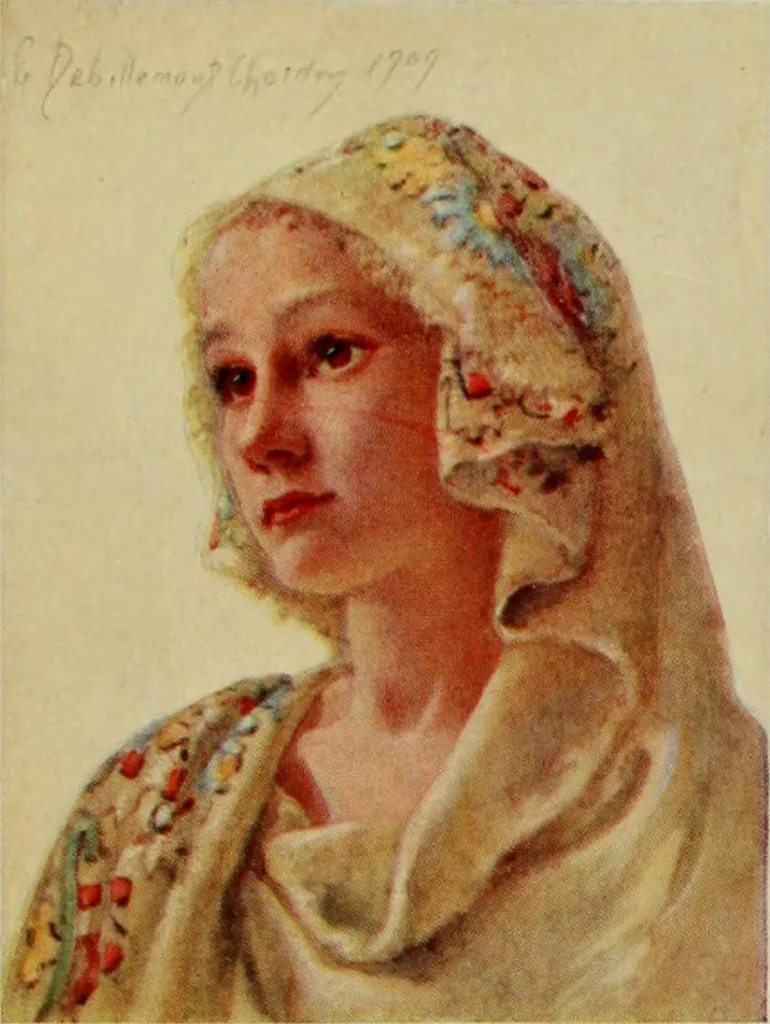 An illustration from International studio, 1897, leaf 284