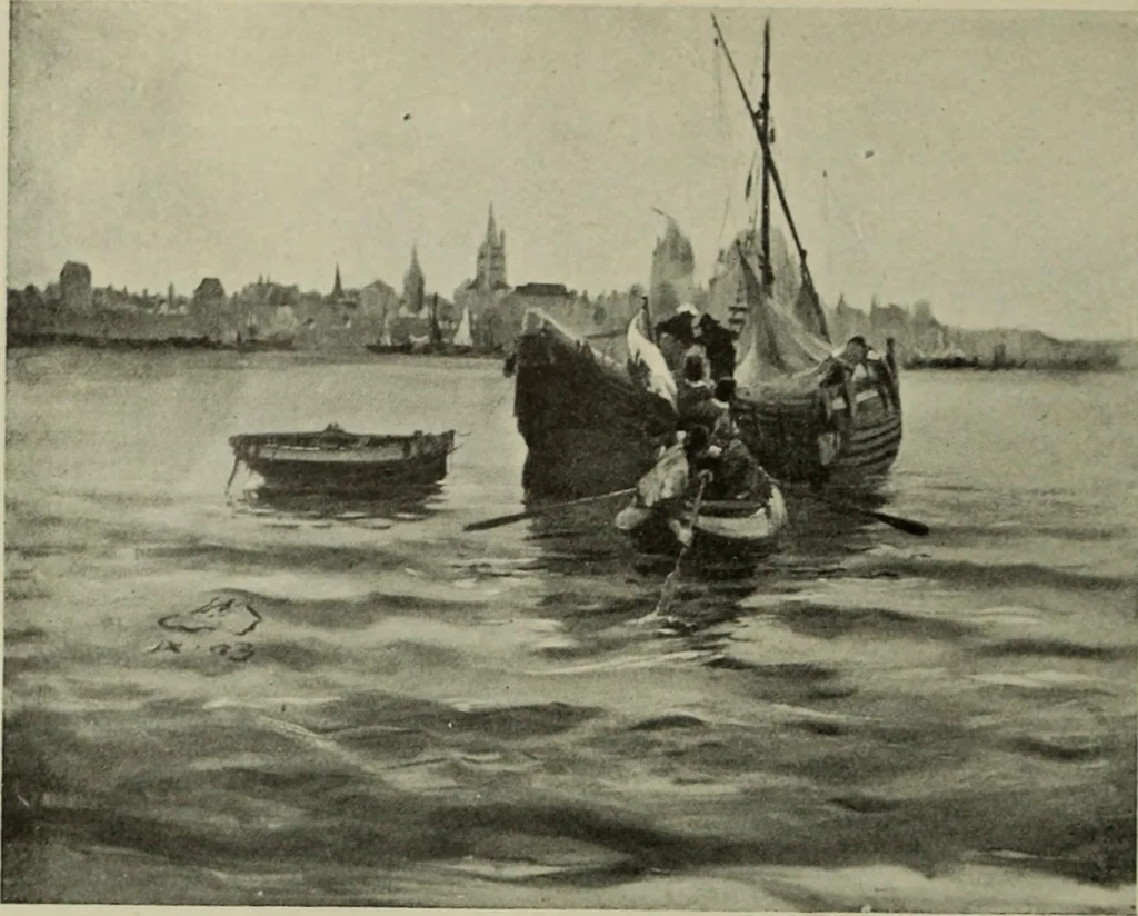 An illustration from International studio, 1897, leaf 313