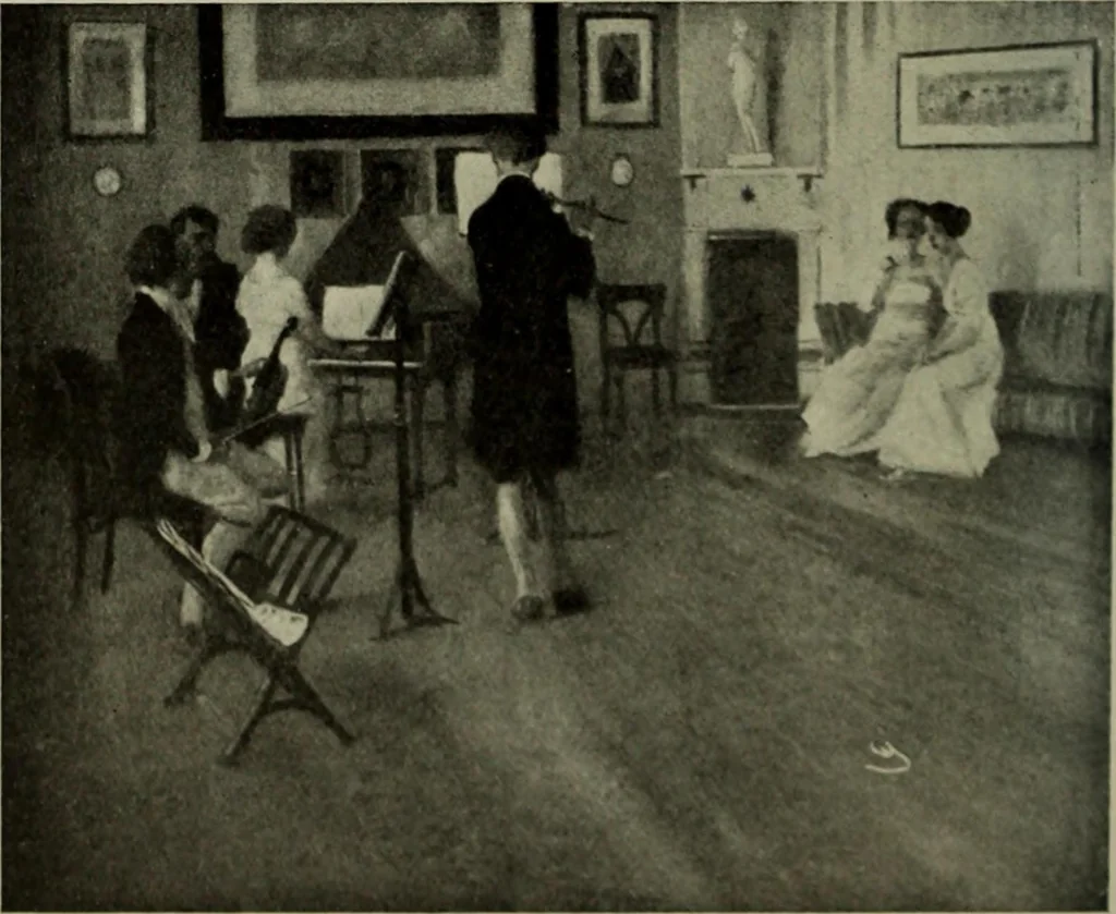 An illustration from International studio, 1897, leaf 313