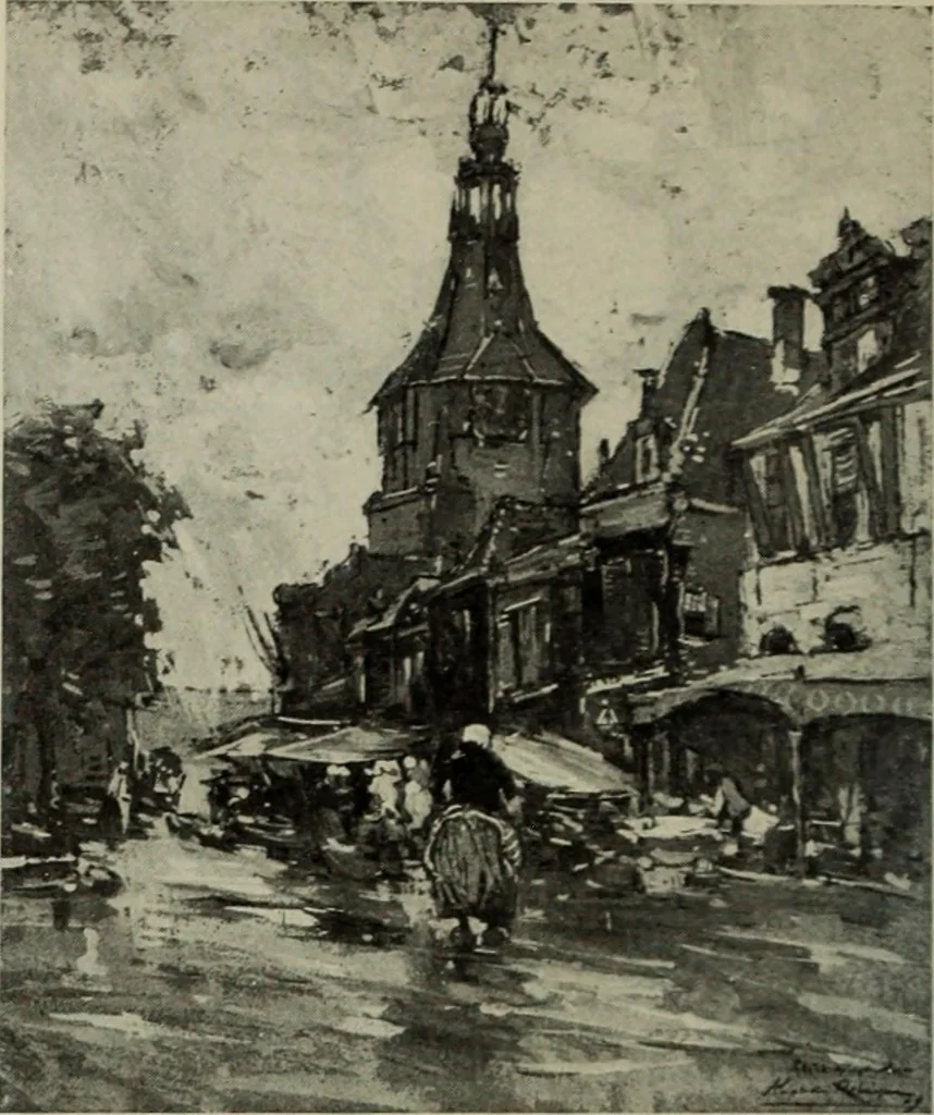 An illustration from International studio, 1897, leaf 337