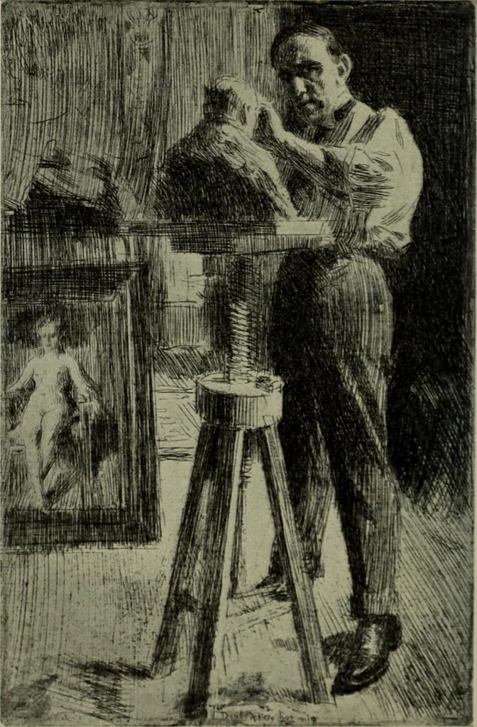An illustration from International studio, 1897, leaf 363