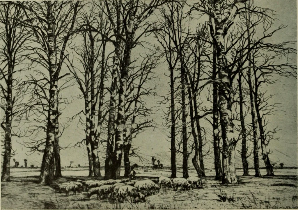 An illustration from International studio, 1897, leaf 387