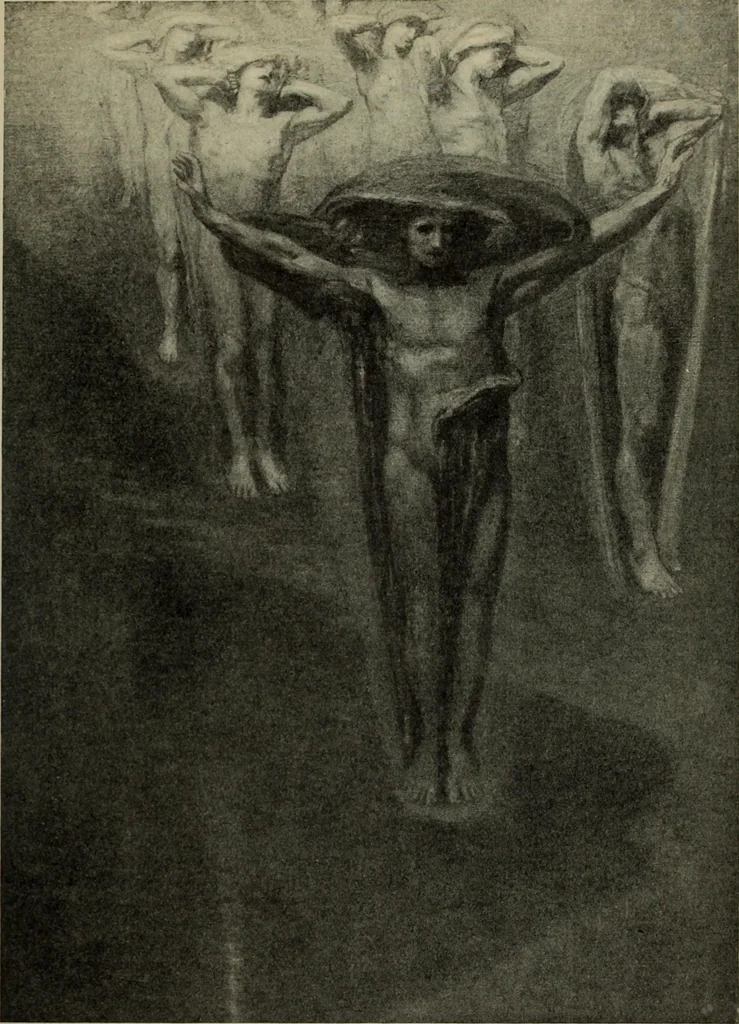 An illustration from International studio, 1897, leaf 404