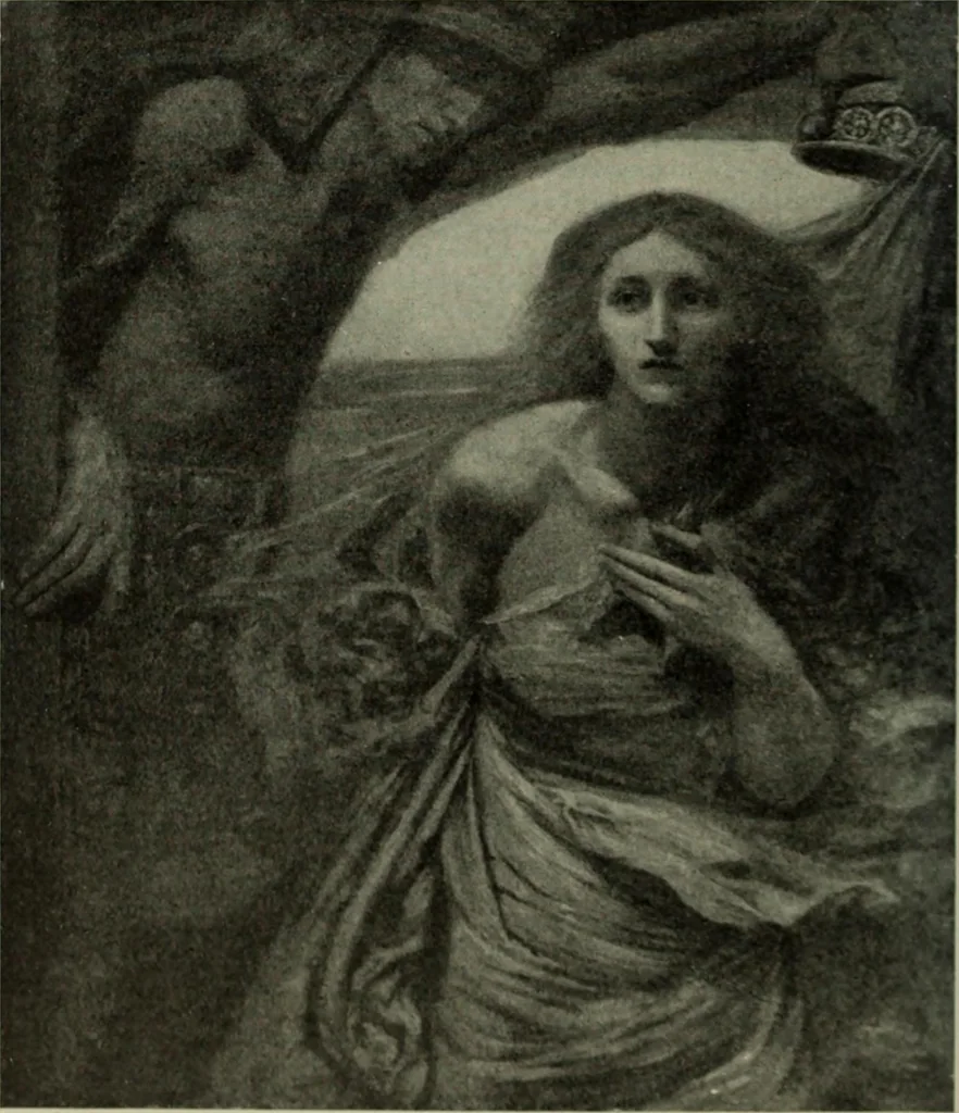 An illustration from International studio, 1897, leaf 405