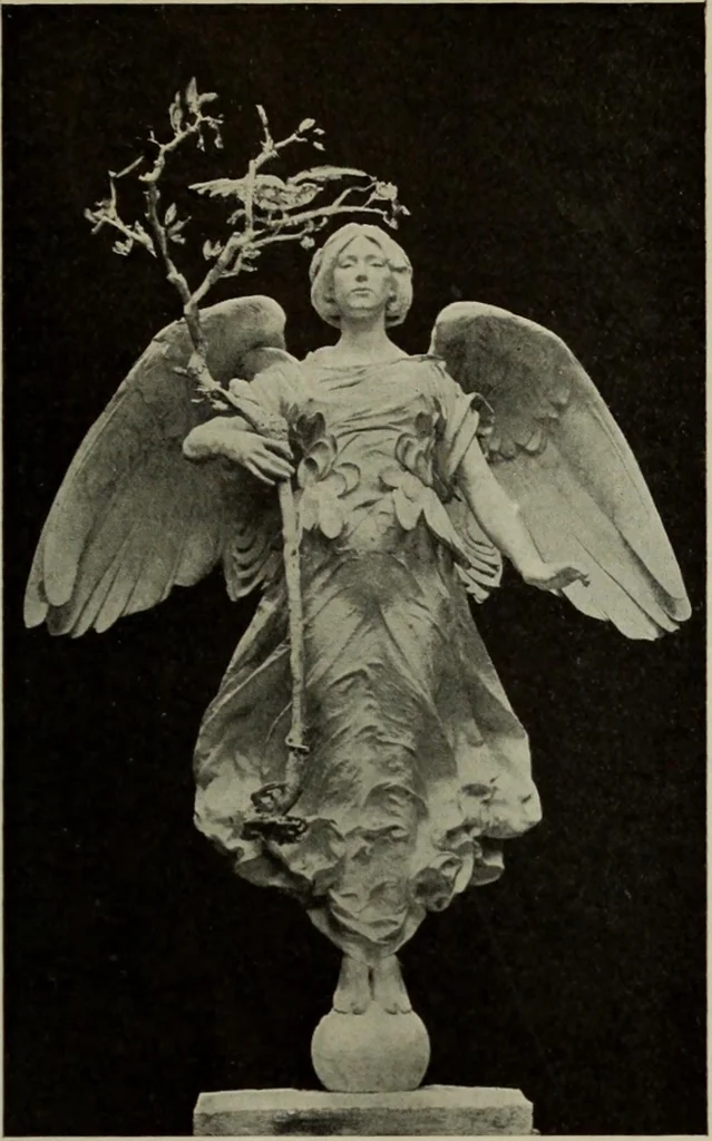 An illustration from International studio, 1897, leaf 408