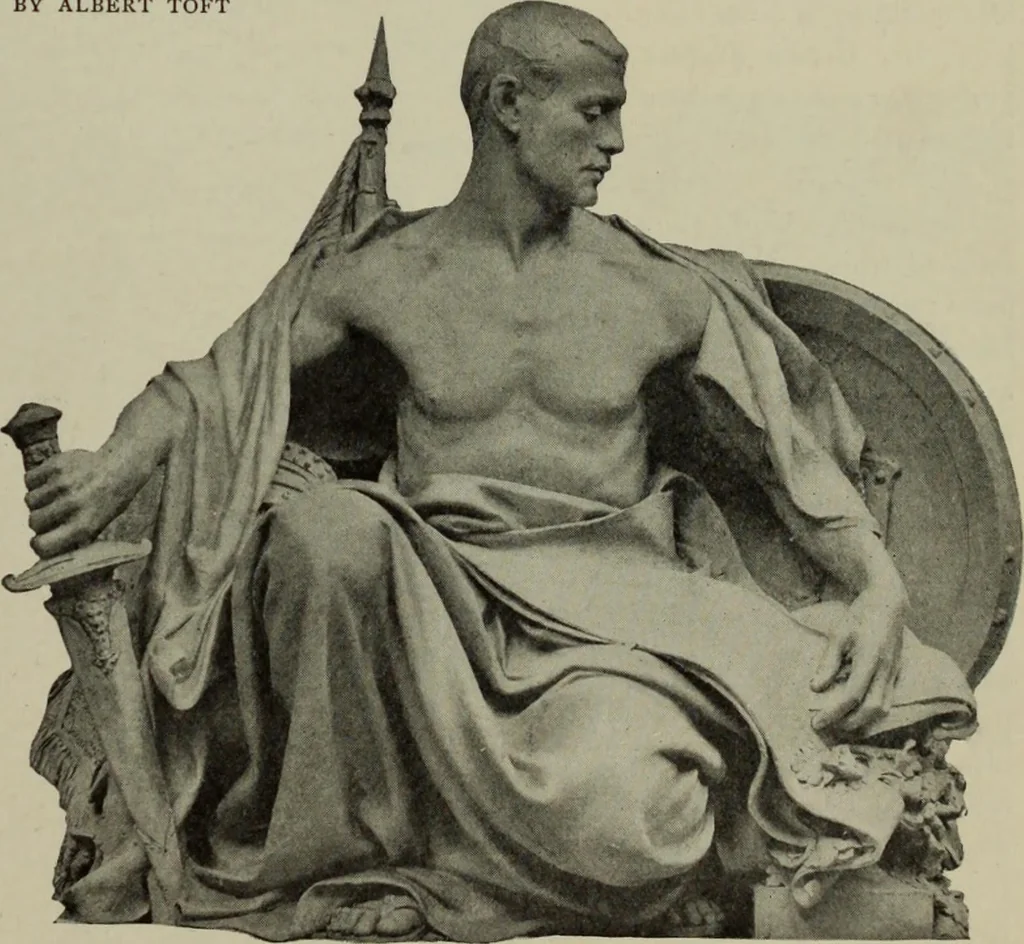 An illustration from International studio, 1897, leaf 408