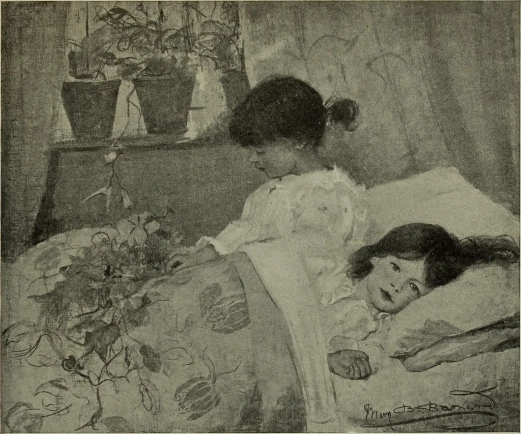 An illustration from International studio, 1897, leaf 414