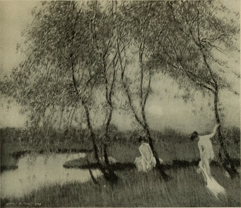 An illustration from International studio, 1897, leaf 428