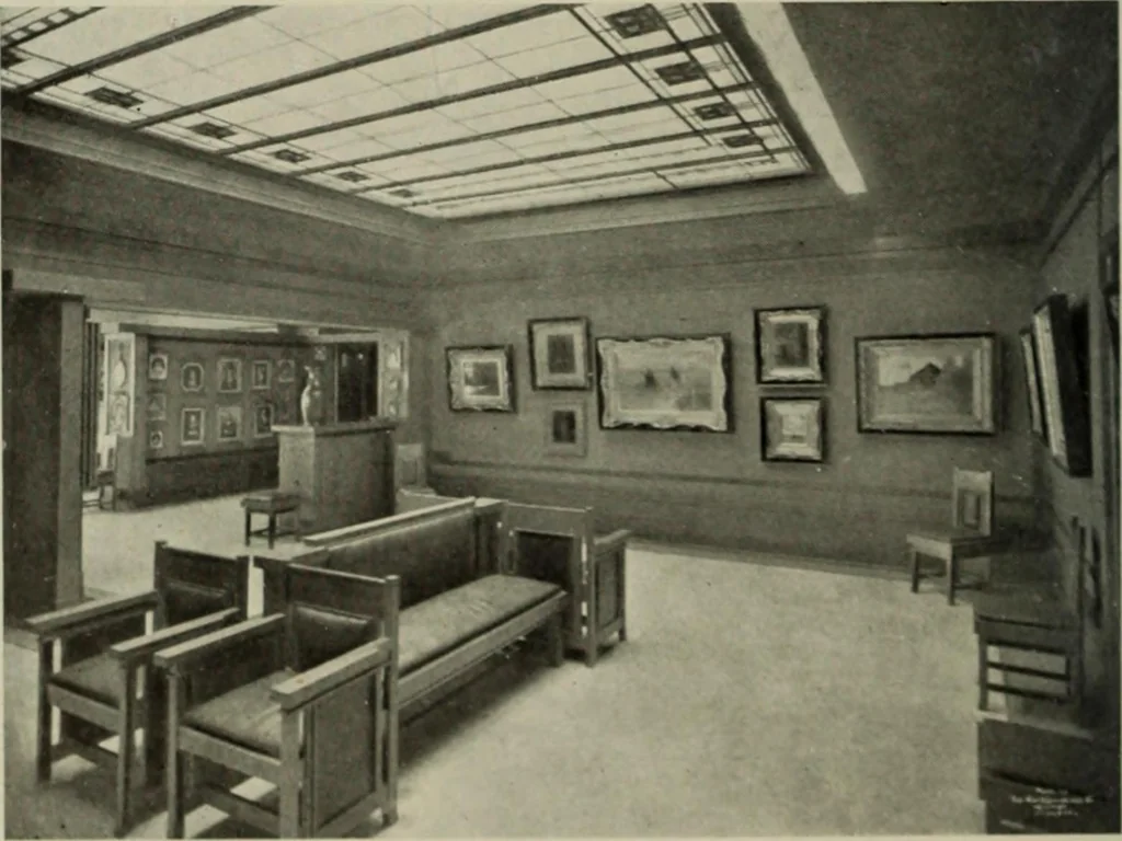 An illustration from International studio, 1897, leaf 445