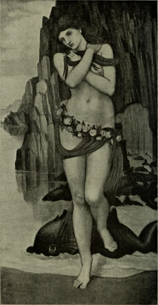 An illustration from International studio, 1897, leaf 45