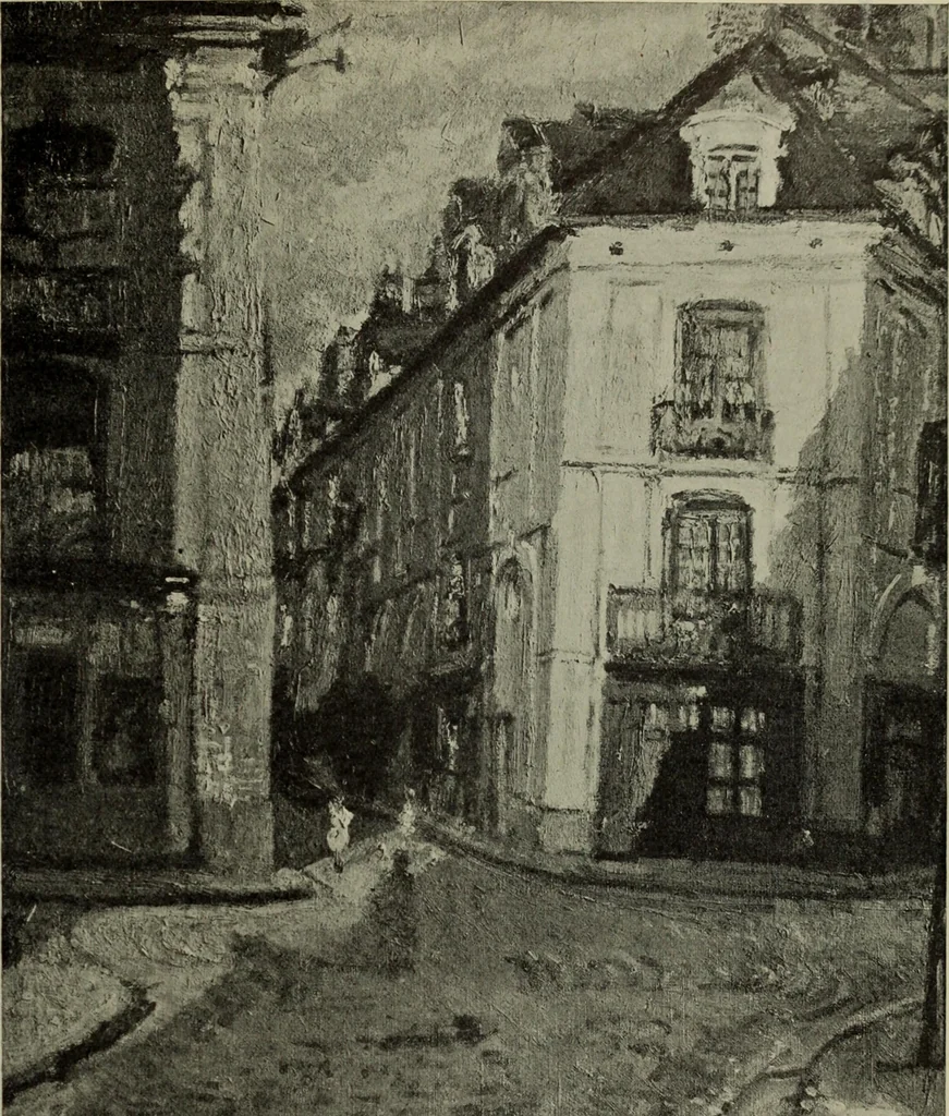 An illustration from International studio, 1897, leaf 48