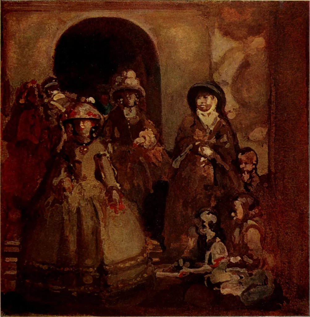 An illustration from International studio, 1897, leaf 50