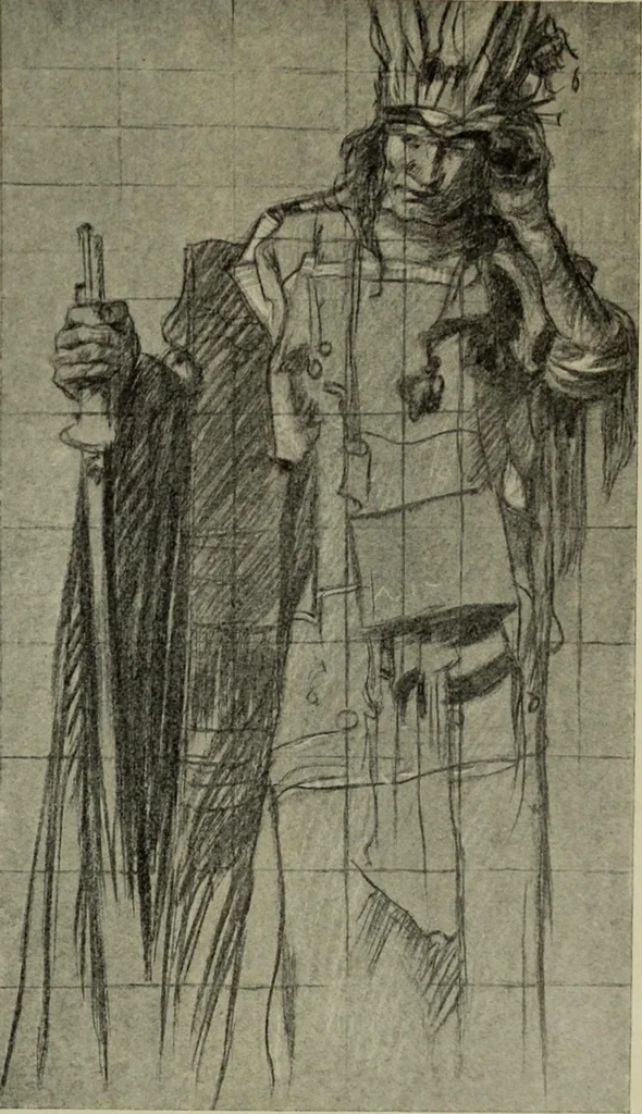 An illustration from International studio, 1897, leaf 60